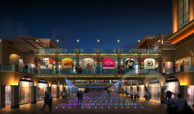 商業(yè)街夜景亮化設(shè)計 商業(yè)街夜景亮化設(shè)計