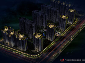 四會(huì)天和豪庭戶外亮化