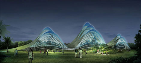 海南?;◢u奇珍植物館照明工程